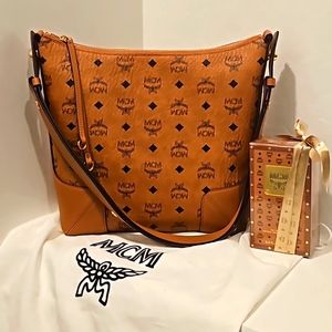 Authentic. MCM Hobo MEDIUM handbag  (PERFUME NOT INCLUDED)